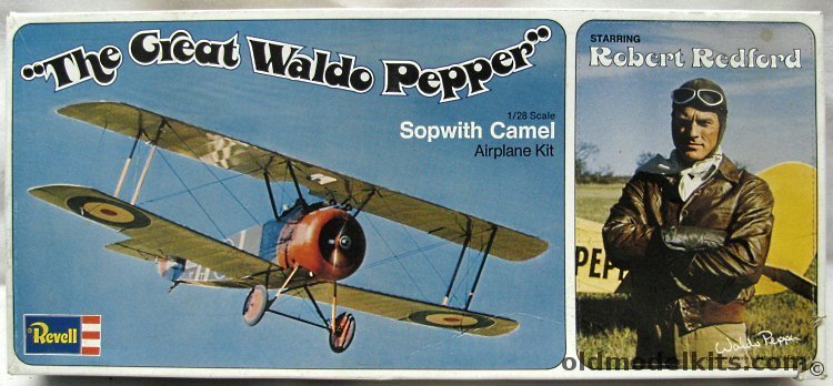 Revell 1/28 The Great Waldo Pepper Sopwith Camel, H910 plastic model kit